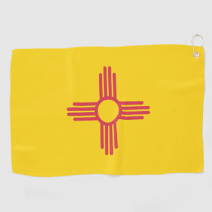 State Flag of New Mexico, USA Golf Towel