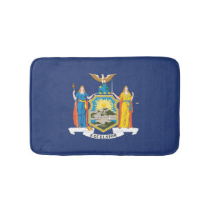 State Flag of New York, USA Bath Mat