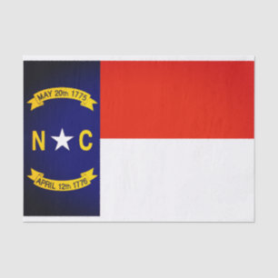 State Flag of North Carolina Tissue Paper