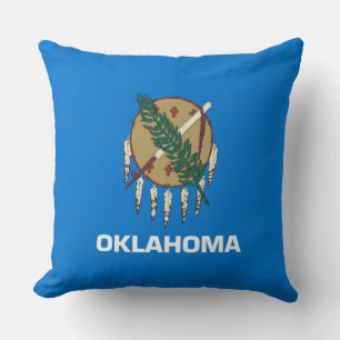 State Flag of Oklahoma Cushion