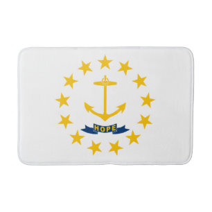 State Flag of Rhode Island Bath Mat