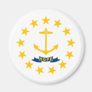 State Flag of Rhode Island Magnet