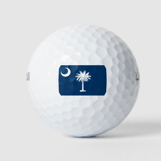 State Flag of South Carolina Golf Balls (Front)