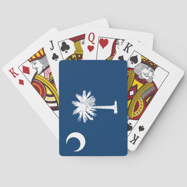 State Flag of South Carolina Playing Cards (Back)