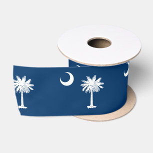 State Flag of South Carolina Satin Ribbon