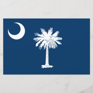 State Flag of South Carolina Stationery