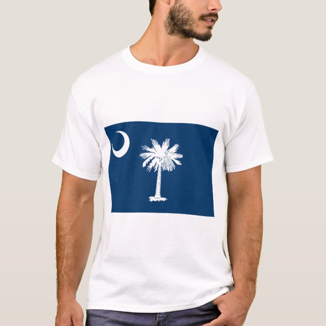 State Flag of South Carolina T-Shirt (Front)