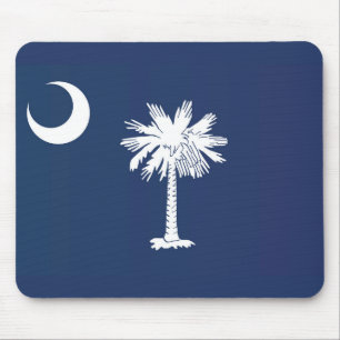 State Flag of South Carolina, USA Mouse Pad