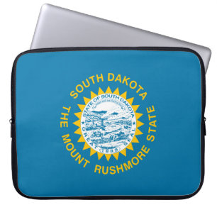 State Flag of South Dakota Laptop Sleeve