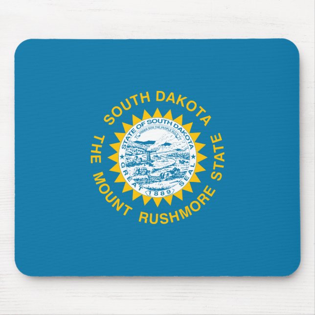 State Flag of South Dakota Mouse Pad (Front)