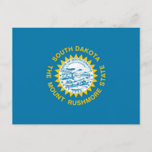 State Flag of South Dakota Postcard