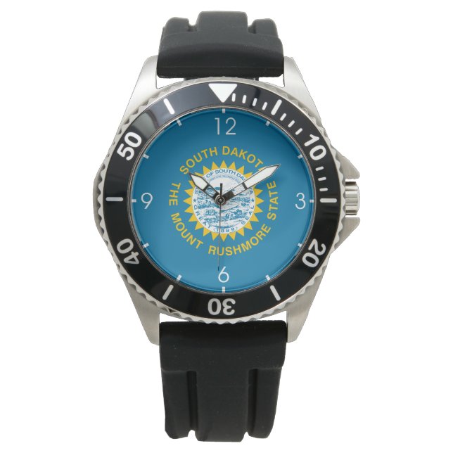State Flag of South Dakota Watch (Front)