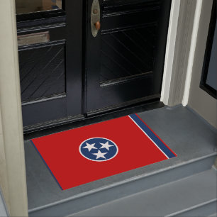 State Flag of Tennessee Doormat