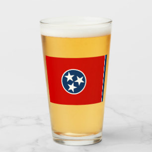 State Flag of Tennessee Glass