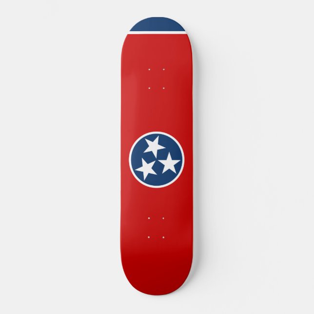 State Flag of Tennessee Skateboard (Front)