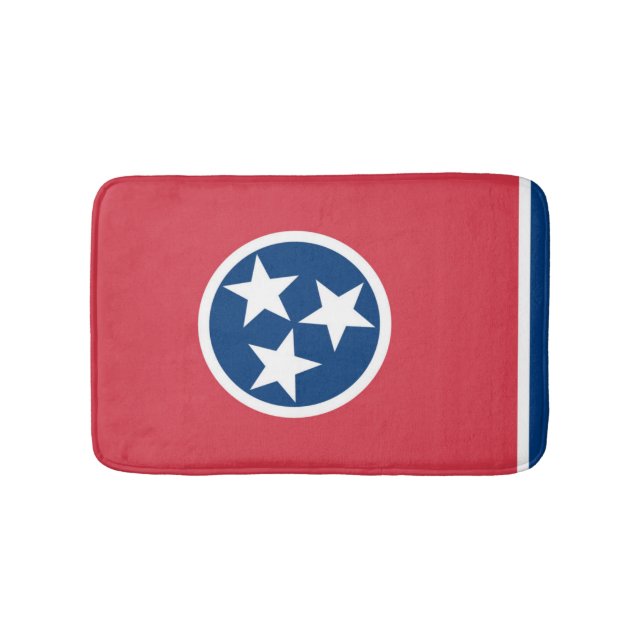 State Flag of Tennessee, USA Bath Mat (Front)