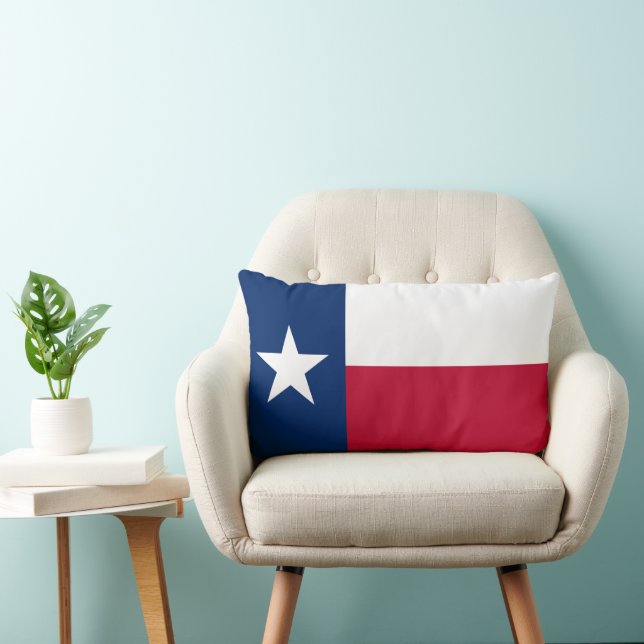 State Flag of Texas Lumbar Cushion (Chair)