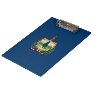 State Flag of Vermont Clipboard