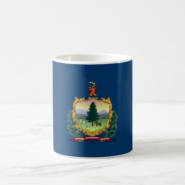 State Flag of Vermont Coffee Mug (Center)