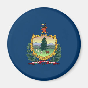 State Flag of Vermont Magnet