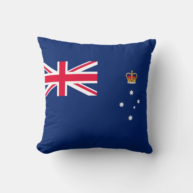 State Flag of Victoria (Australia) Cushion (Front)