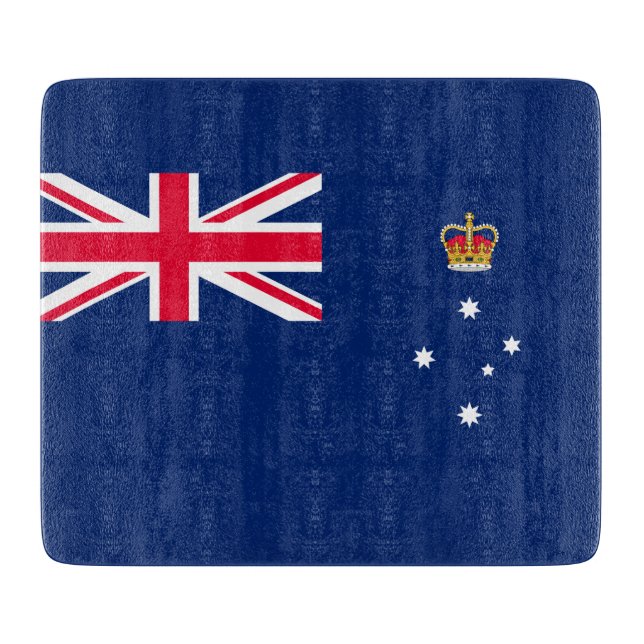 State Flag of Victoria (Australia) Cutting Board (Front)