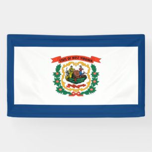 State Flag of West Virginia Banner