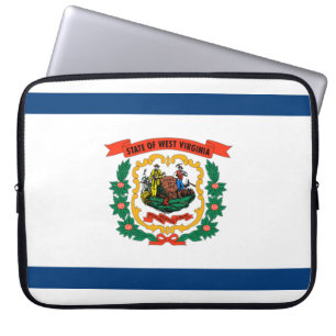 State Flag of West Virginia Laptop Sleeve