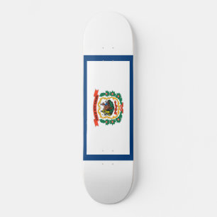 State Flag of West Virginia Skateboard