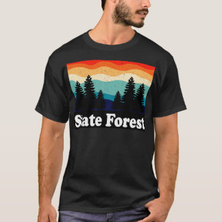 State Forest Colorado Retro T-Shirt