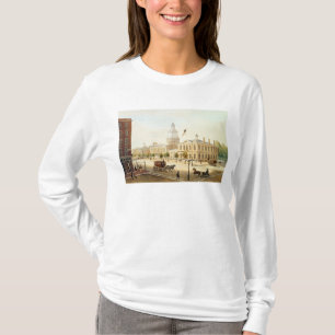 State House, Philadelphia, engraved by Deroy T-Shirt