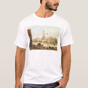 State House, Philadelphia, engraved by Deroy T-Shirt