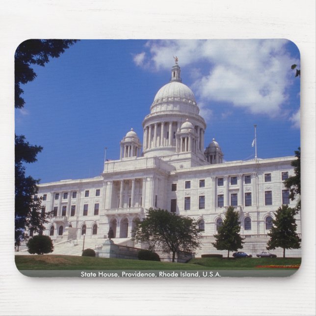 State House, Providence, Rhode Island, U.S.A. Mouse Pad (Front)
