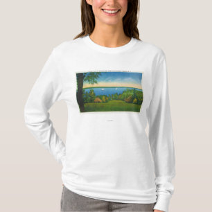 State Hwy Scenic View of Owasco Lake T-Shirt