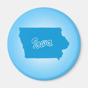 State Iowa Magnet