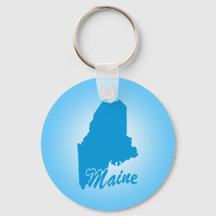 State Maine Keychain