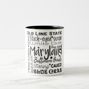 State/Maryland Two-Tone Coffee Mug