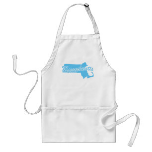 State Massachusetts Adult Apron