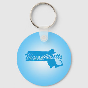 State Massachusetts Keychain