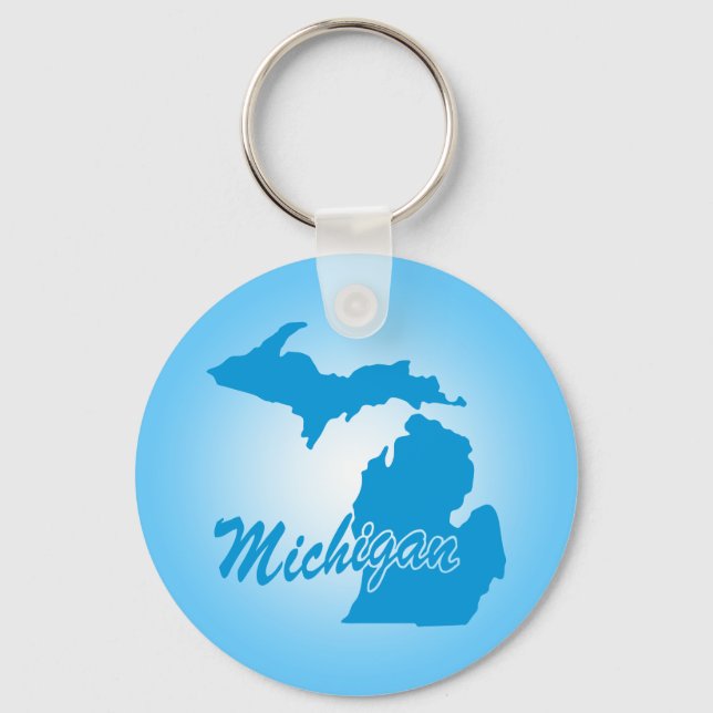 State Michigan Key Ring (Front)