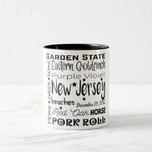 State/New Jersey Two-Tone Coffee Mug