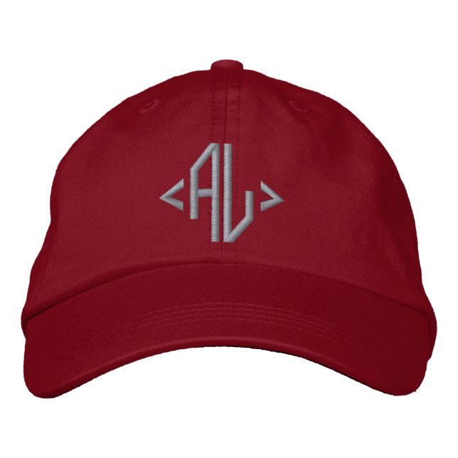 State of Alabama  Embroidered Hat (Front)