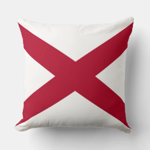 State of Alabama Flag Cushion