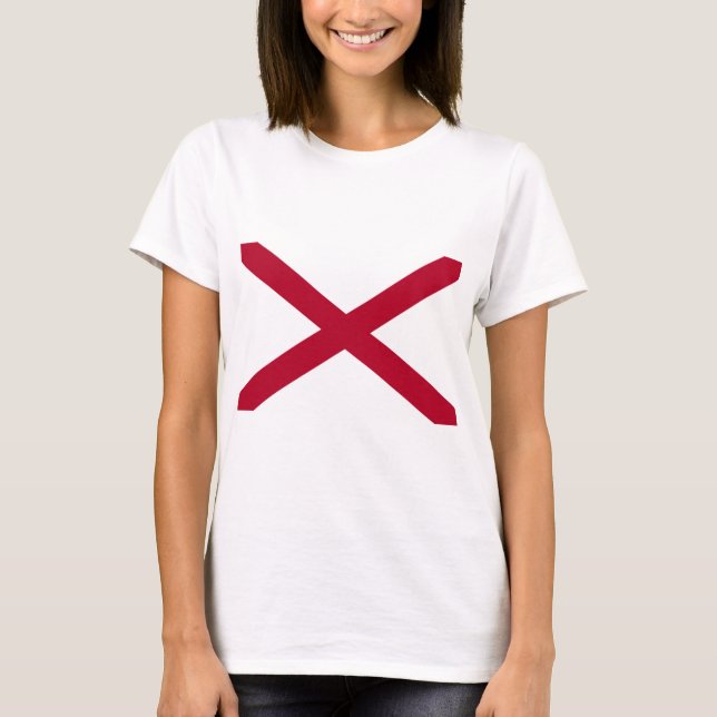 State of Alabama Flag T-Shirt (Front)