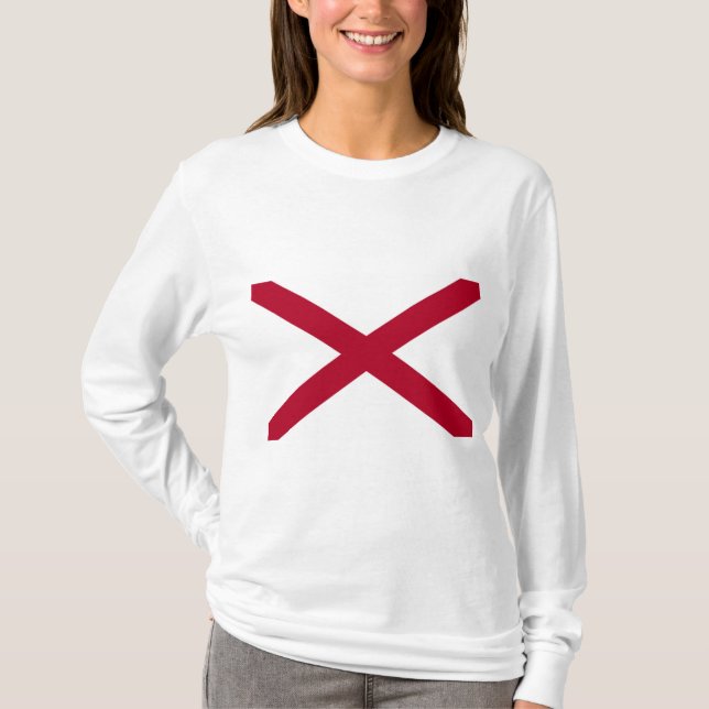 State of Alabama Flag T-Shirt (Front)