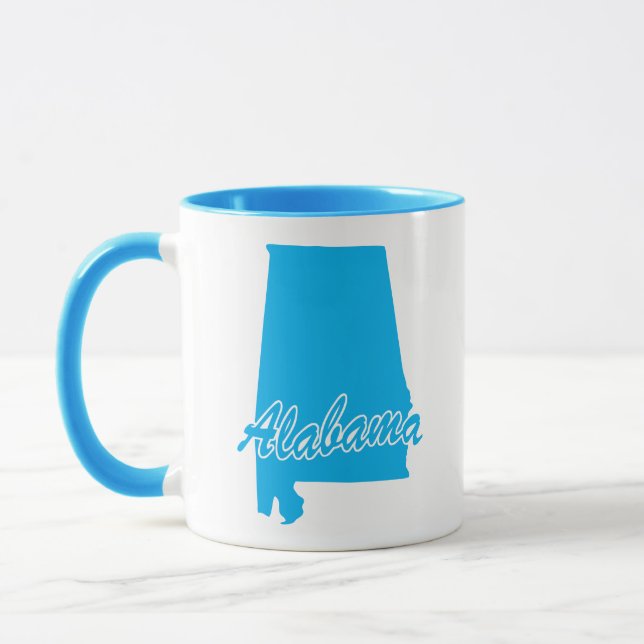 State Of Alabama Shape Mug (Left)