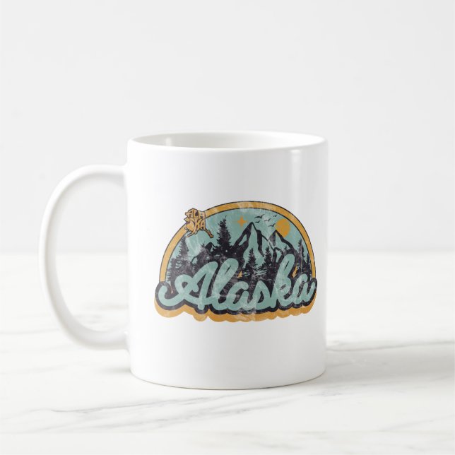 State of Alaska Coffee Mug (Left)