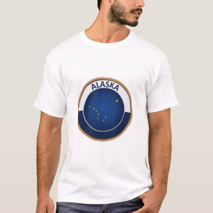 State of Alaska Flag Seal T-Shirt