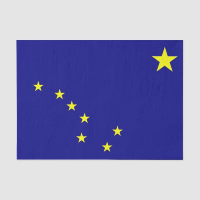 State of Alaska Gift Tissue Paper (Front)