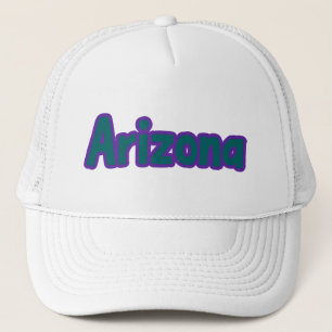 State Of Arizona Pride Custom Trucker Hat